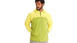 Marmot Novus LT Hybrid Hoody - Men's -Marmot opplanet marmot novus lt hybrid hoody mens limelight spinach green small m12356 21731 s main