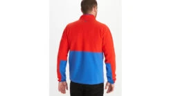 Marmot Rocklin 1/2 Zip - Men's -Marmot opplanet marmot rocklin 1 2 zip mens victory red trail blue small m12650 21750 s av 1