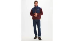 Marmot Wiley Polartec 1/2 Zip - Men's -Marmot opplanet marmot wiley polartec 1 2 zip mens arctic navy port royal 2xl m13191 20736 xxl av 2